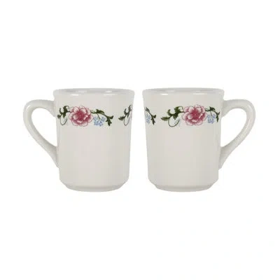 Tuxton Western Rose 8-ounce Tiara Mug In Multi