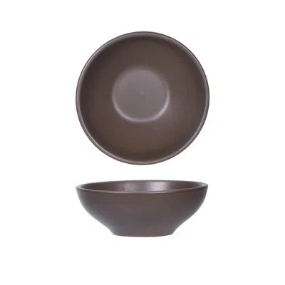 Tuxton Zion 15-ounce Soup/salad Bowl In Matte Brown