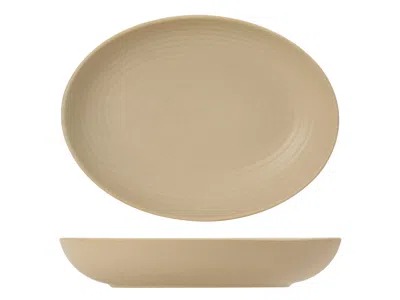 Tuxton Zion Oval Bowl 35oz 10-3/4"x8"x1-7/8", 12 Pieces