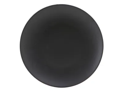 Tuxton Zion Plate 10-1/4", 12 Pieces In Black
