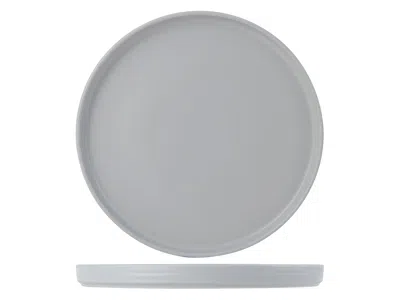 Tuxton Zion Plate Straight Side 10-3/4"x7/8", 12 Pieces