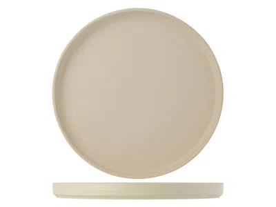 Tuxton Zion Plate Straight Side 10-3/4"x7/8", 12 Pieces