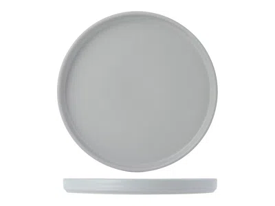 Tuxton Zion Plate Straight Side 8-1/4"x3/4", 24 Pieces