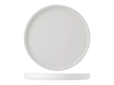Tuxton Zion Plate Straight Side 8-1/4"x3/4", 24 Pieces