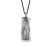 Tvento Men's Black The Manus Fati Necklace
