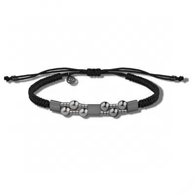 Tvento Men's Black The Netea Bracelet