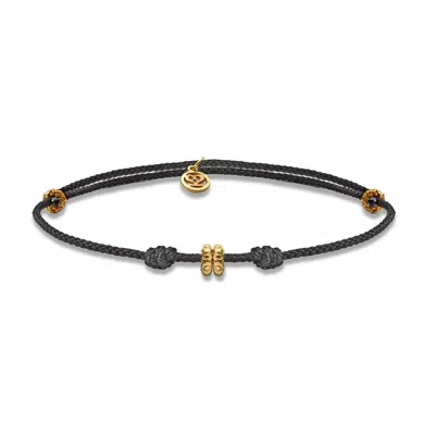 Tvento Men's Black The Ruplets Coal Bracelet