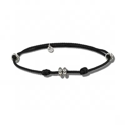 Tvento Men's Black The Ruplets Keke Bracelet