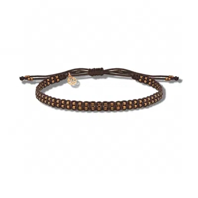 Tvento Men's Brown The Cuprum Bracelet