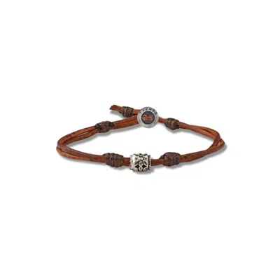 Tvento Men's Brown The Raider Bracelet