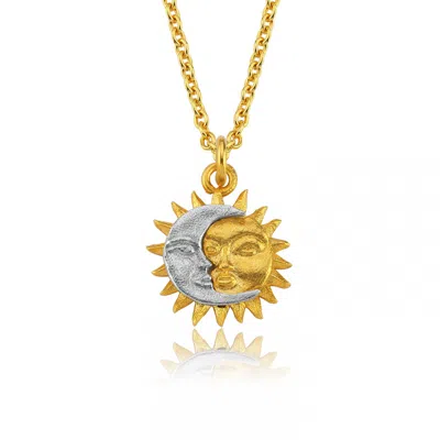 Tvento Men's Gold / Silver The Soluna Necklace In Multi