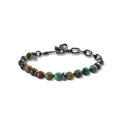 Tvento Men's Green The Knossos Bracelet
