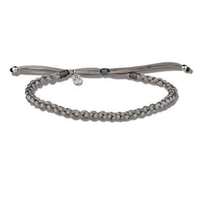 Tvento Men's Grey The Concreto Bracelet In Pink