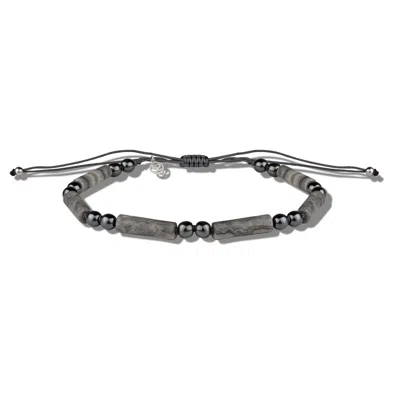 Tvento Men's Grey The Fumo Bracelet In Gray