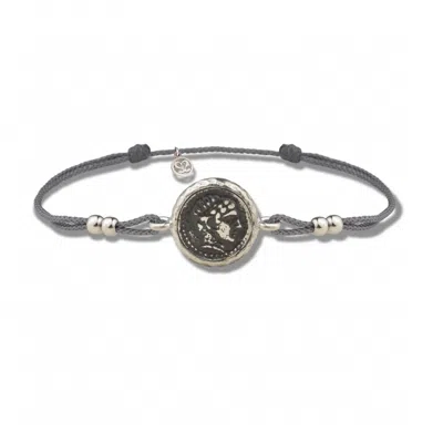 Tvento Men's Grey The Pecunia Seo Bracelet In Gray