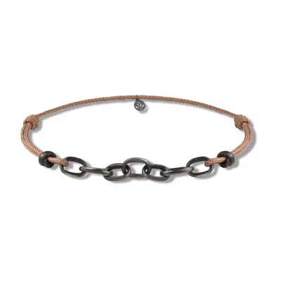 Tvento Men's Neutrals The Drift Bracelet In Gray/yellow