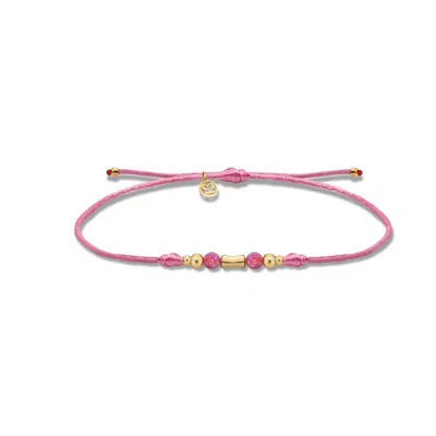 Tvento Men's Pink The Lumina Rosa Bracelet