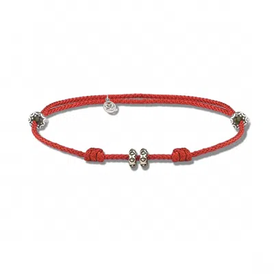 Tvento Men's The Ruplets Red Bracelet In Purple