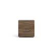 Tvilum Austin 2 Drawer Nightstand, Walnut