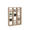 Tvilum Hyper 12 Cubby Wall Unit, Jackson Hickory