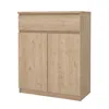 Tvilum Scottsdale 1 Drawer, 2 Door Sideboard, Jackson Hickory In Neutral