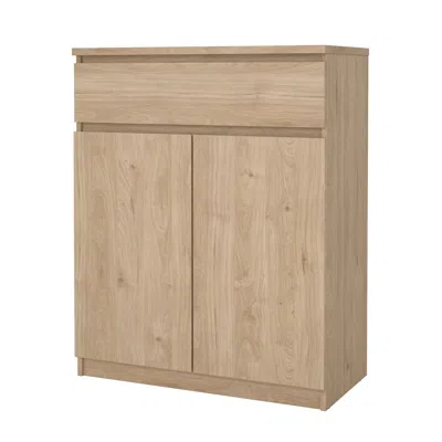 Tvilum Scottsdale 1 Drawer, 2 Door Sideboard, Jackson Hickory In Neutral