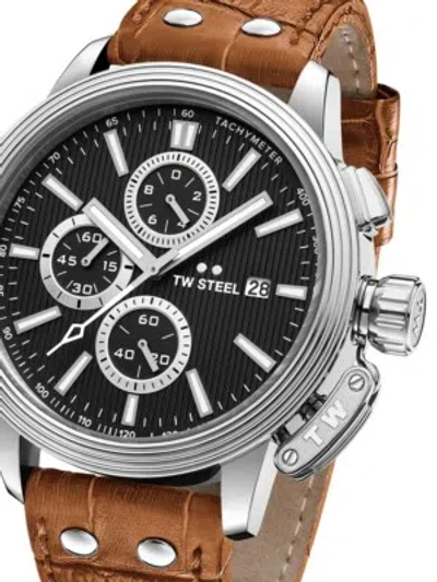 Pre-owned Tw Steel Ce7003 Ceo Adesso Chronograph Mens Watch 45mm 10 Atm