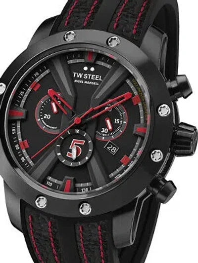 Pre-owned Tw Steel Tw-steel Gt14 Fast Lane Chronograph Limited Nigel Mansell 48mm