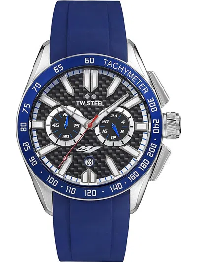 Tw Steel Men's 42mm Quartz Watch In Blue