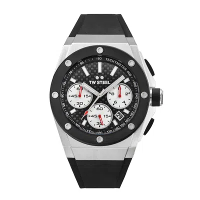 Tw Steel Men's 44mm Quartz Watch In Black