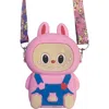 Tw Wholesale Labubu Coin Crossbody Purse In Clothing Pink In Multi