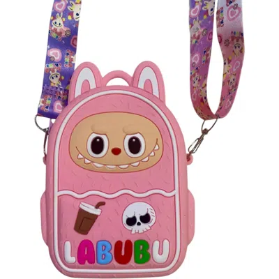 Tw Wholesale Labubu Coin Crossbody Purse In Pink