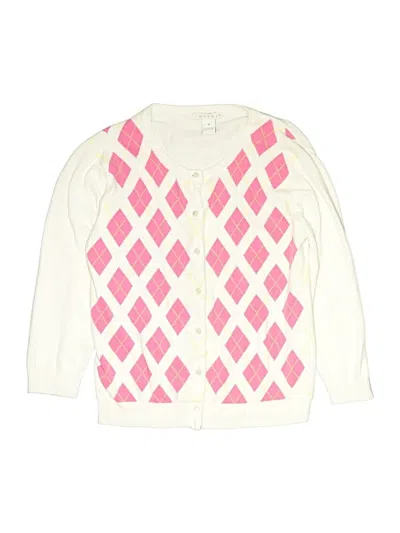 Pre-owned Tweeds Kids' Cardigan Sweater In White