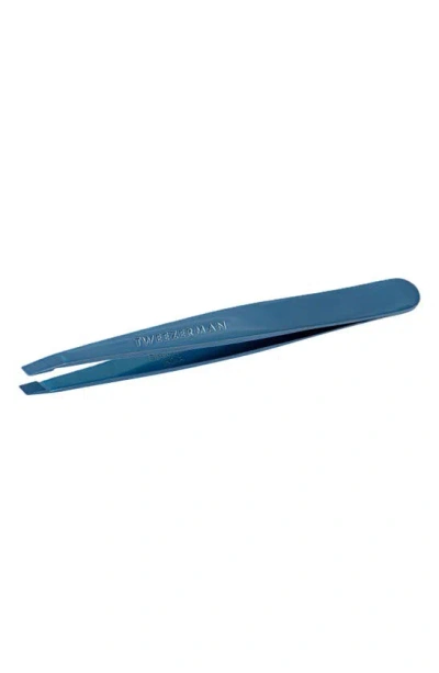 Tweezerman Bell Bottom Blue Slant Tweezer