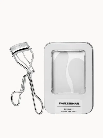 Tweezerman Deluxe Classic Eyelash Curler & Reusable Eye Patches Duo