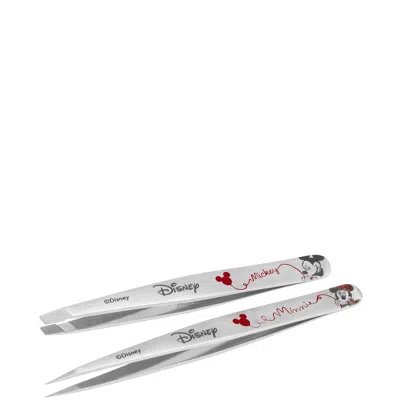 Tweezerman Mickey And Minnie Forever In Love Petite Tweeze Set In White