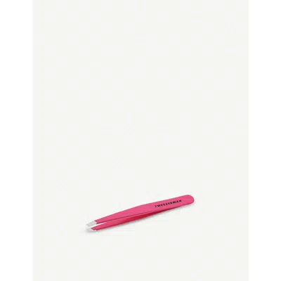 TWEEZERMAN PRETTY IN PINK SLANT TWEEZER,23805101