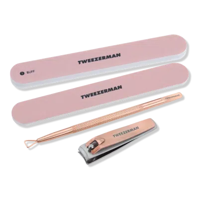 Tweezerman Rose Gold Manicure Set