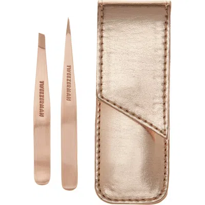 Tweezerman Rose Gold Petite Tweezer Set