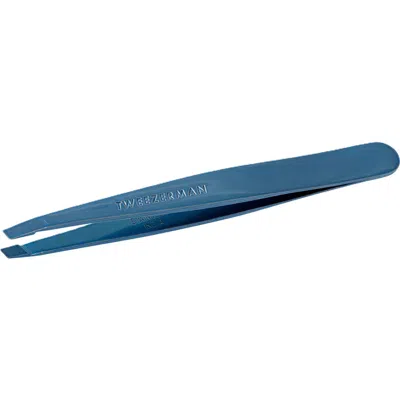 Tweezerman Slant Tweezer In Bell Bottom Blue