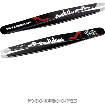 Tweezerman The Devile Wears Prada 2 Slant Tweezer In Transparent