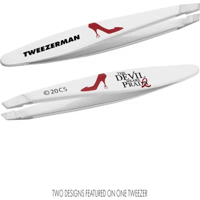 Tweezerman X The Devil Wears Prada 2 Mini Slant Tweezer In Transparent