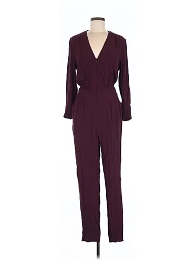 Twelfth Street By Cynthia Vincent Jumpsuit In Burgundy