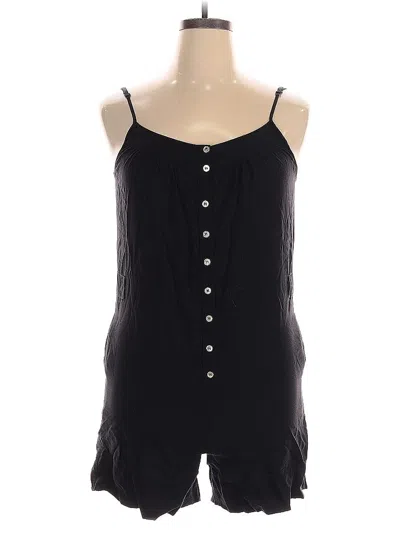 Pre-owned Twelfth Street By Cynthia Vincent Romper In Black