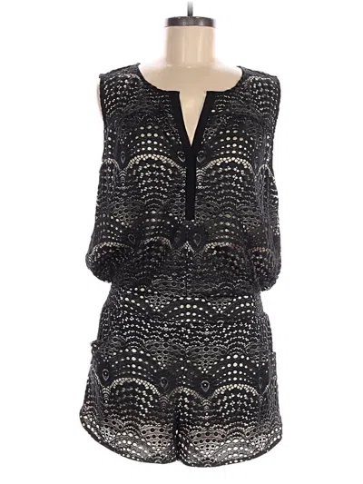 Pre-owned Twelfth Street By Cynthia Vincent Romper In Black