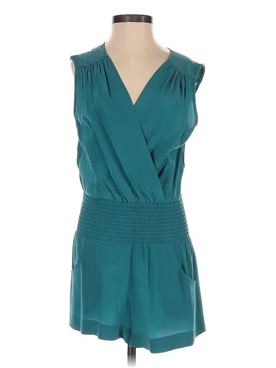 Pre-owned Twelfth Street By Cynthia Vincent Romper In Teal