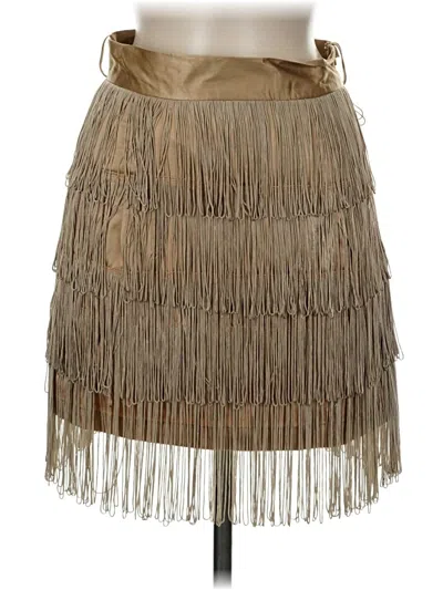 Pre-owned Twelve By Twelve Casual Skirt In Brown