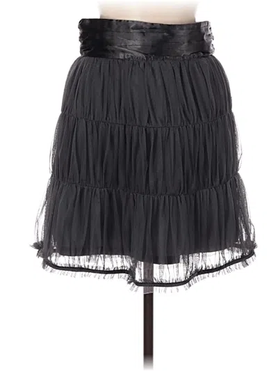 Pre-owned Twelve By Twelve Formal Skirt In Black