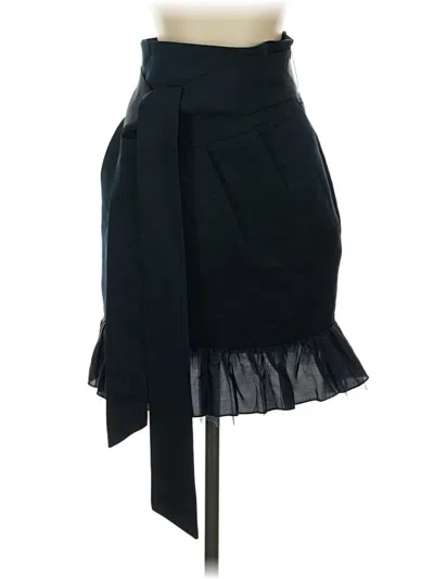 Pre-owned Twelve By Twelve Formal Skirt In Black
