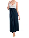 Twelve Eighty Eight Alissa Tank Long Gown In Teal